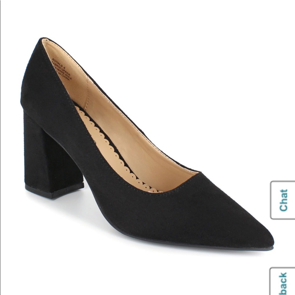 ZigiSoho Pointed Black Heel
